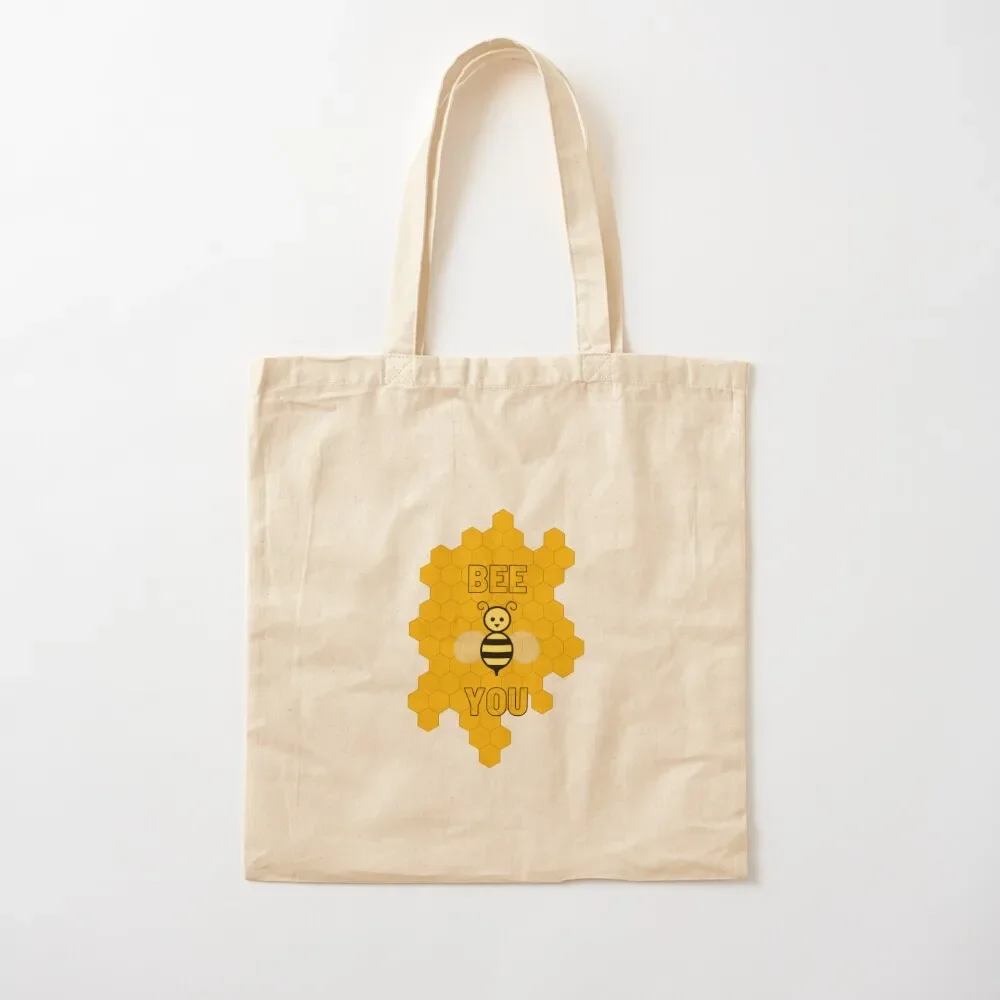 

Bee You Tote Bag Canvas shoulder bag tote bag men eco folding