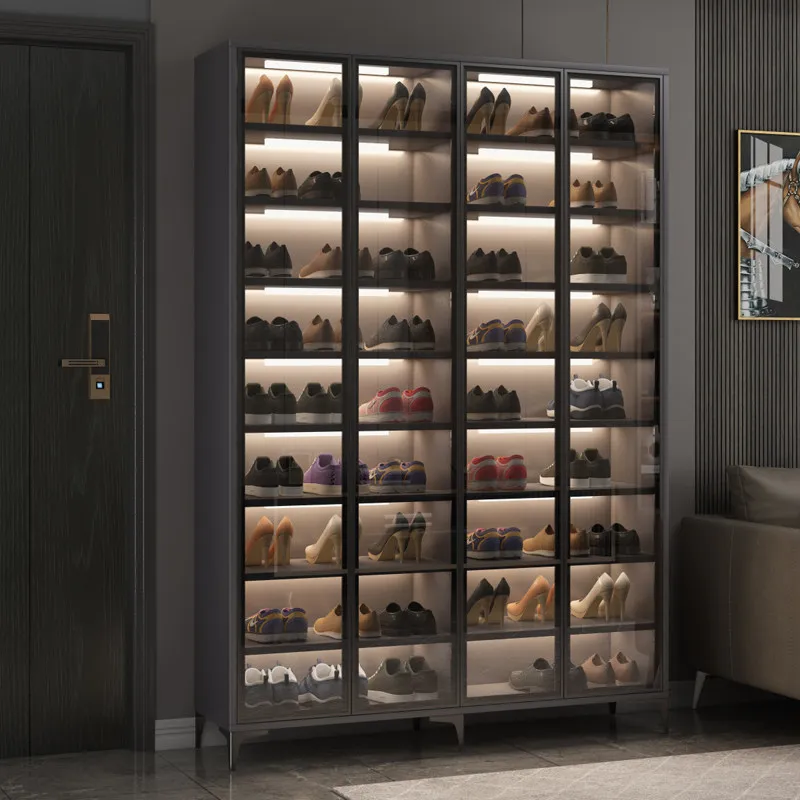 Shoe cabinet household door small apartment entrance entrance entrance partition cabinet integrated large capacity