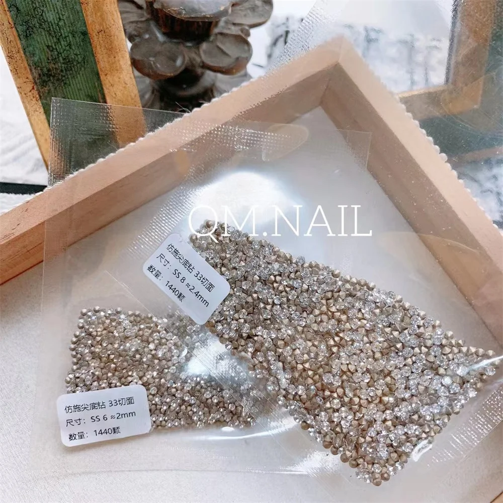 Jewelry Sparkling Jewelry Diy1440 Nail Accessories Drilling Pile Super Shiny Nail Accessories Nail Accessories Super Shiny