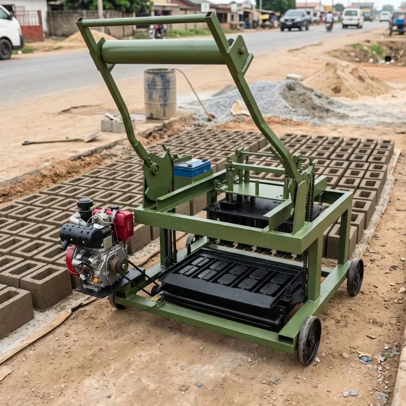 Block Making Machine Small Interlocking Block Making Machine Hollow Brick Cement Block Machine For Sale