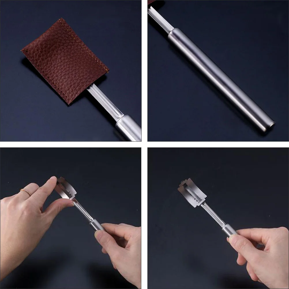 

Stainless Steel Knife Kitchen Tools Noodle Cutter Household Dough Slicer Dough Slicer Thick Smooth Safe Operation