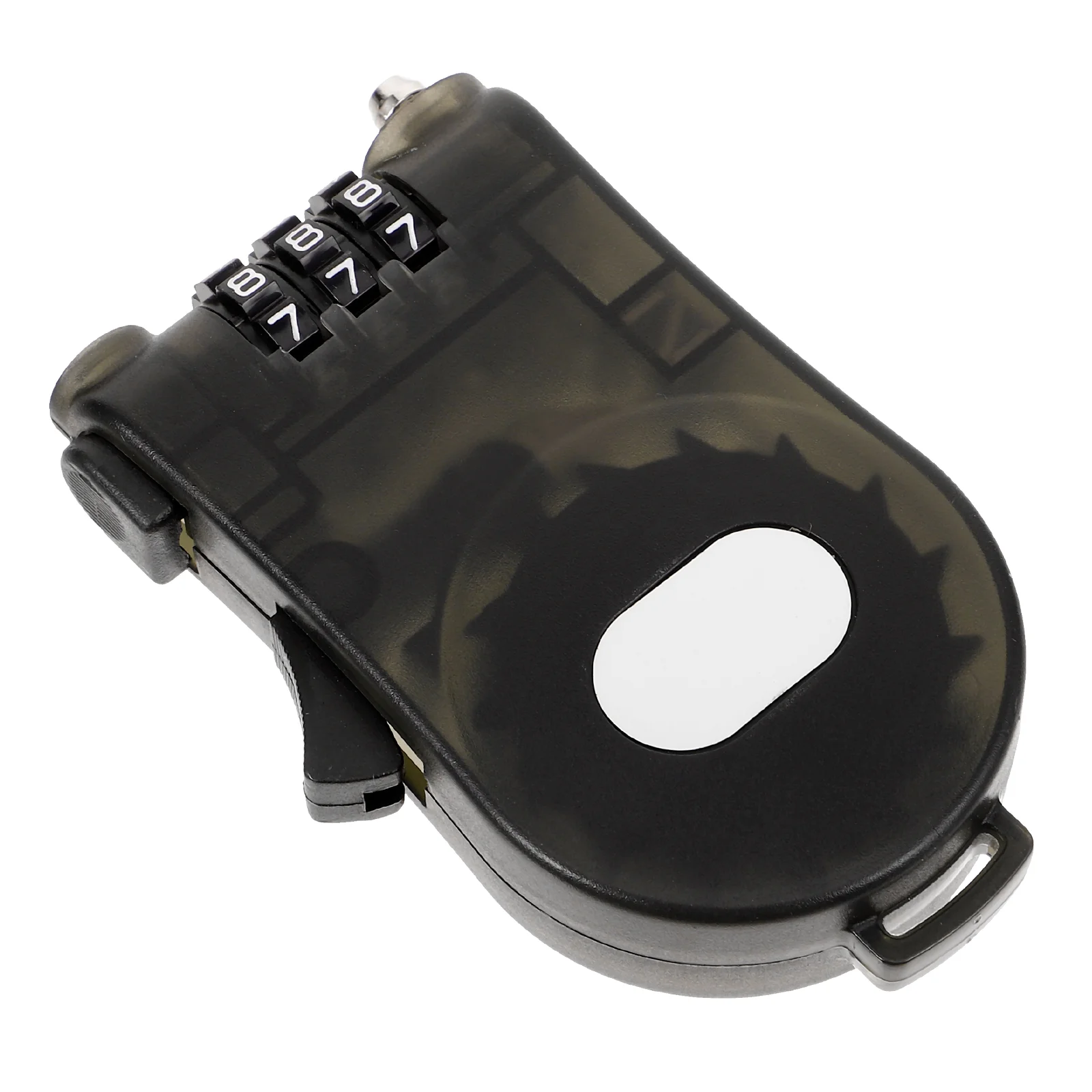 

s Bike Lock Compact Portable Anti theft Snowboard Safety Cable Lock Black Lightweight Multi purpose Outdoor Activities