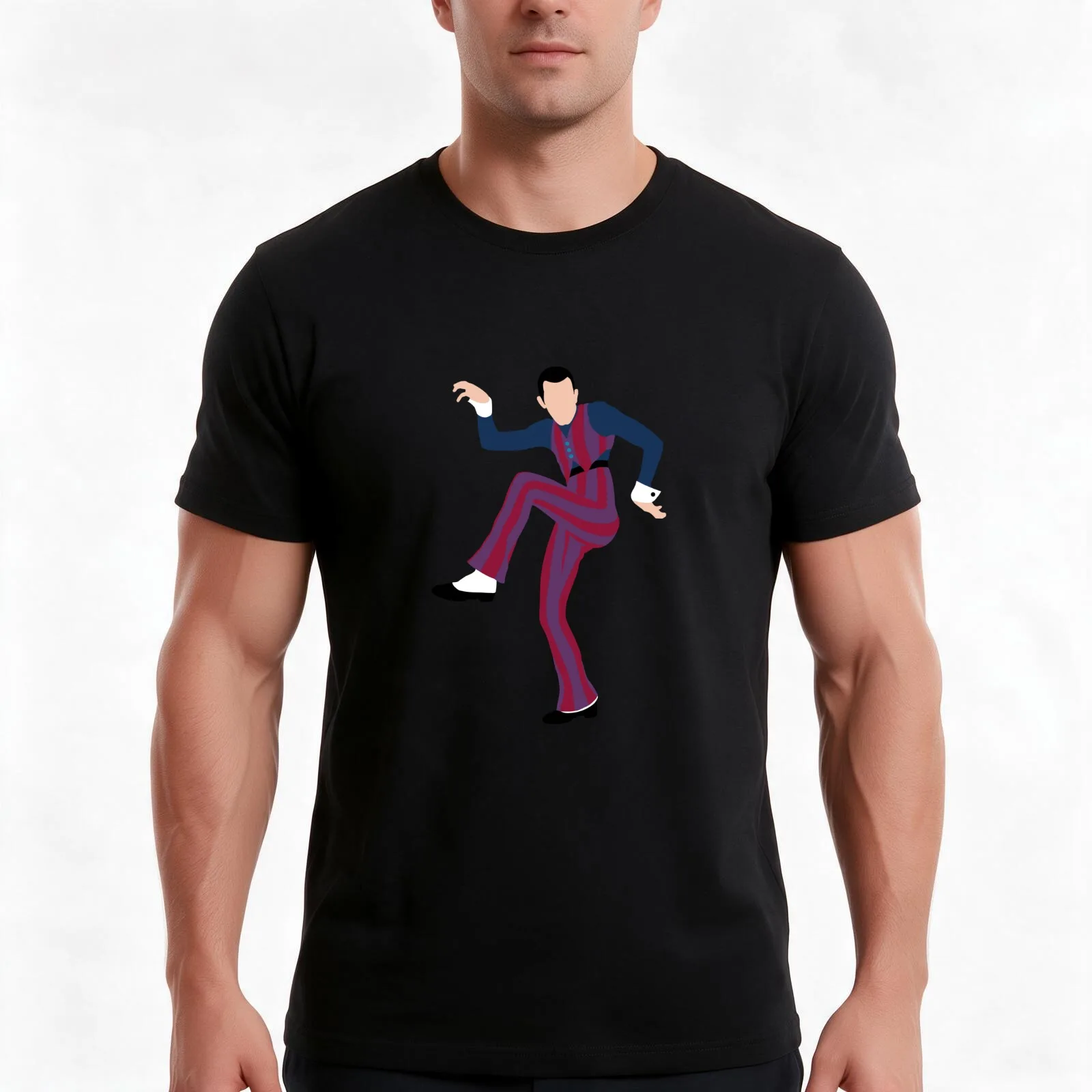 Robbie Rotten T-Shirt Summer Casual Cotton Tee Oversized Streetwear Tops Vintage Graphic Print Loose Fit Short Sleeve