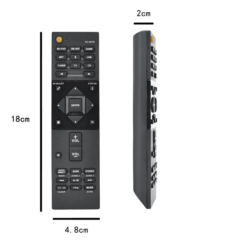 RC-957R Control remoto para amplificador AV Pioneer VSX-LX102 VSX-LX302 VSX-832