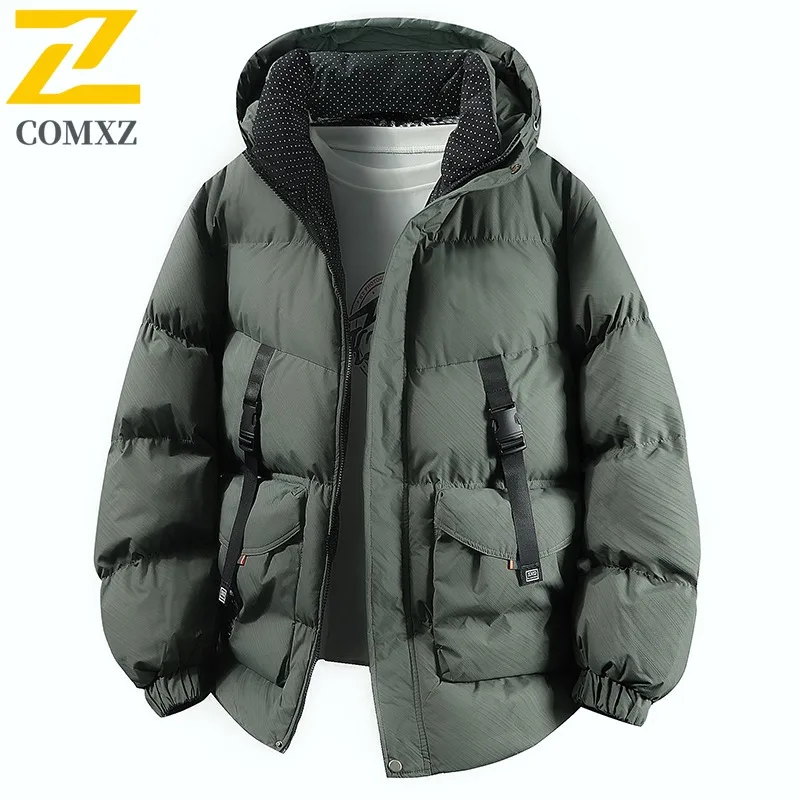 

COMXZ 2025 High Conversion 3D Pattern M 8XL Plus Size Cotton Jacket Cross Border Hot Sale Padded Workwear Coat