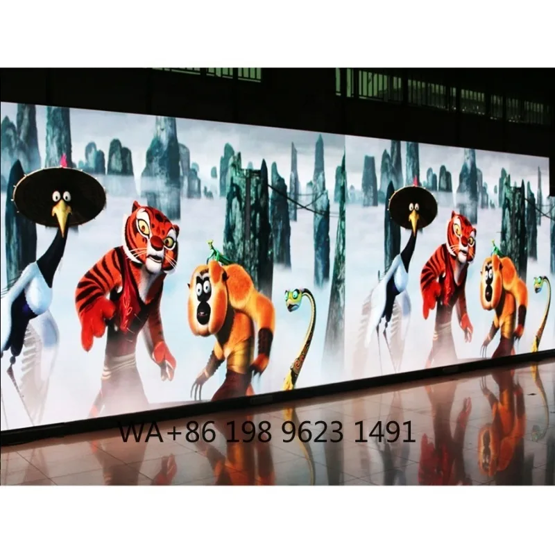 P3 High Resolution Full Color HD Indoor LED Video Screen Big Size Commercial Advertising Display