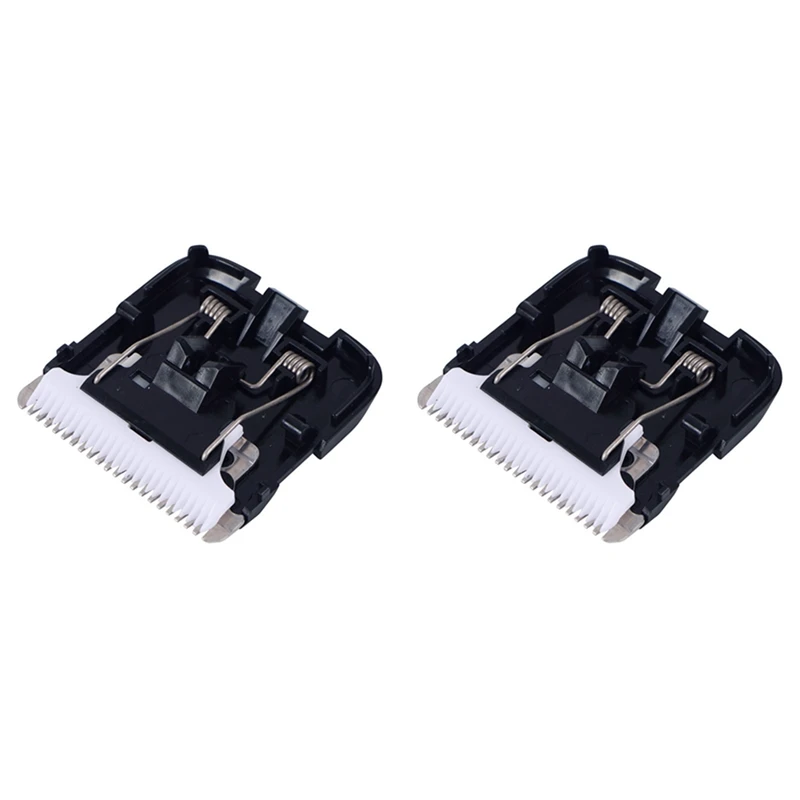 2X Replacement Hair Clipper Blade For ENCHEN Boost Nano Ceramic Cutter Head Black