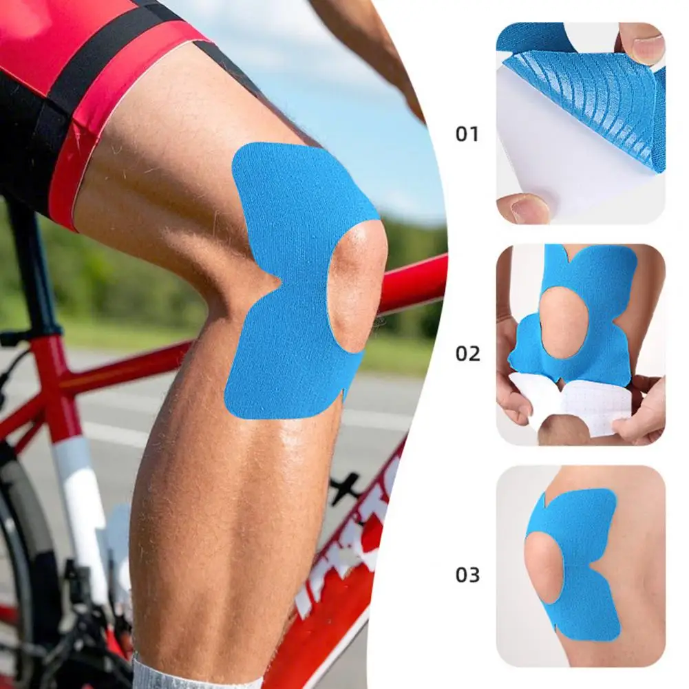 

Kinesiology Tape For Knees Waterproof Sport Knees Tape Elastic Breathable Latex-Free Athletic Tape For Men Women Fitness Running