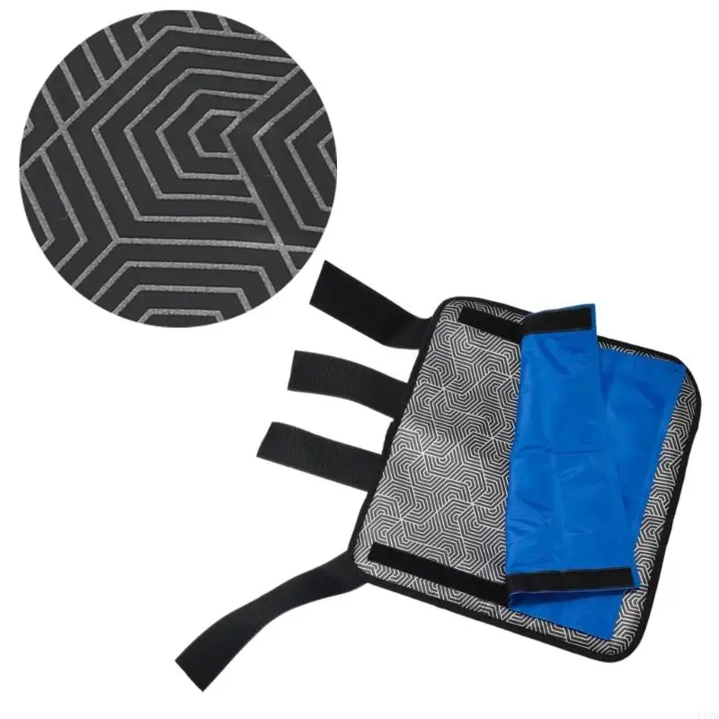 F19B Horse Chilled-Pack Leg Cover Set with Two Covers, Two Insert Pouches and Fastening Closures for Everyday Barn Attention