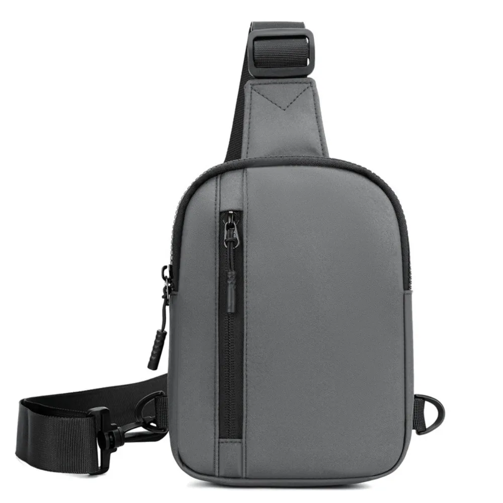 

Повседневная спортивная нагрудная сумка для фитнеса, большая вместимость, регулируемый ремень, мужская поясная сумка, кошелек, монетница, наплечная сумка для активного отдыха