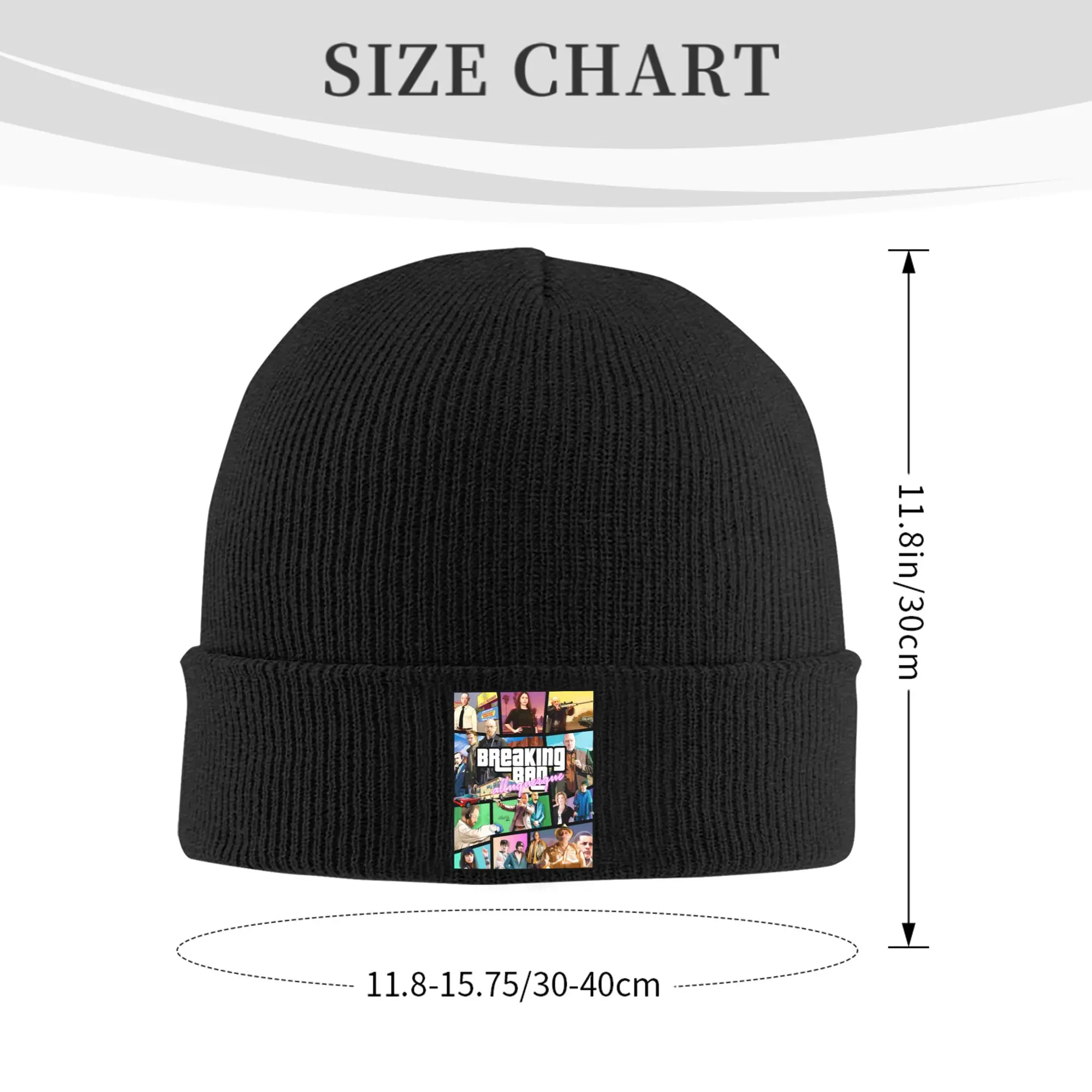 هايزنبرغ كسر سيئة Skullies Beanies قبعات الرجال النساء للجنسين الاتجاه شتاء دافئ متماسكة قبعة الكبار بونيه القبعات