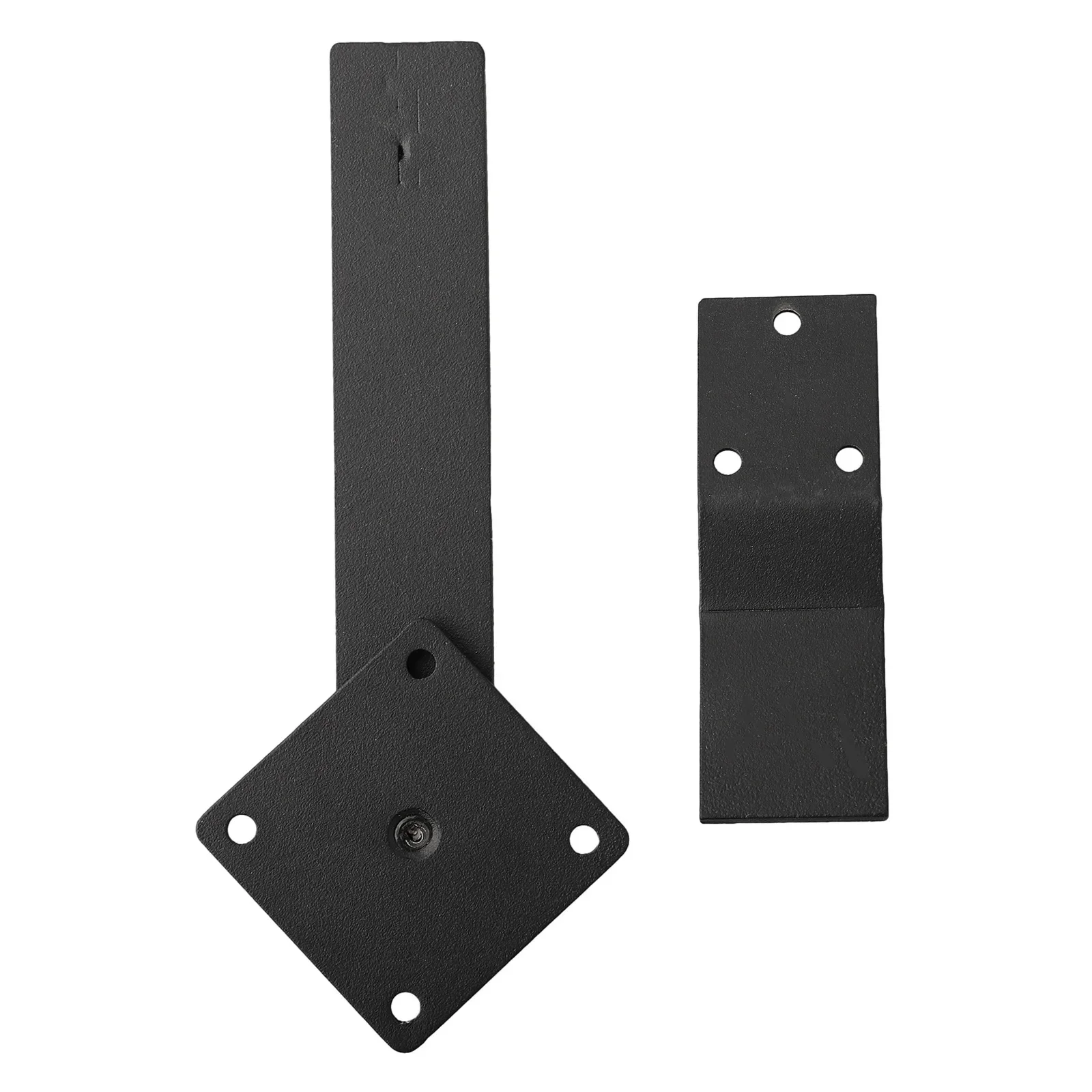 Barn Door Latch Latch Sliding Door Latch 15.2*5cm Barn Door Black Carbon Steel Flip Fence Gate Latch Practical