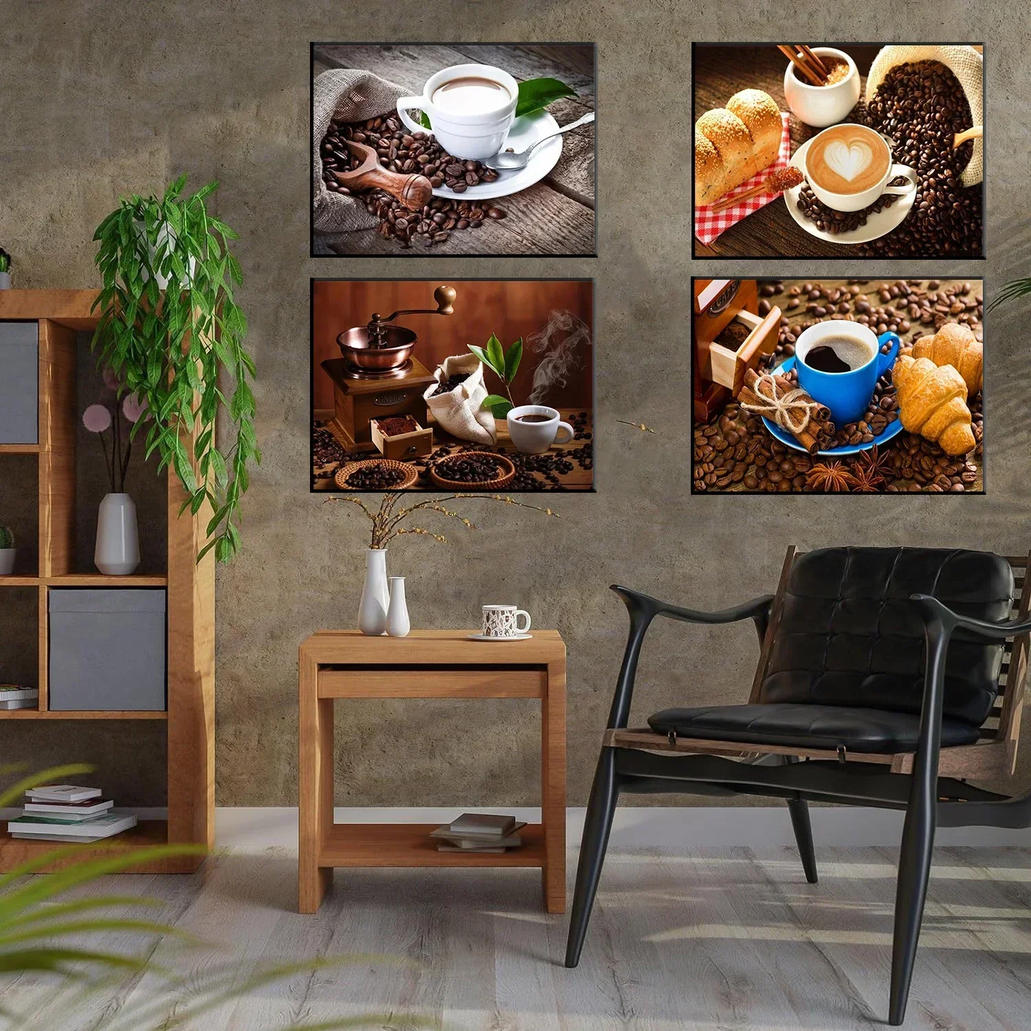 DIY 5D Diamond Painting Kit Desserts and Coffee- Perfect Gift for Handmade Home Decor