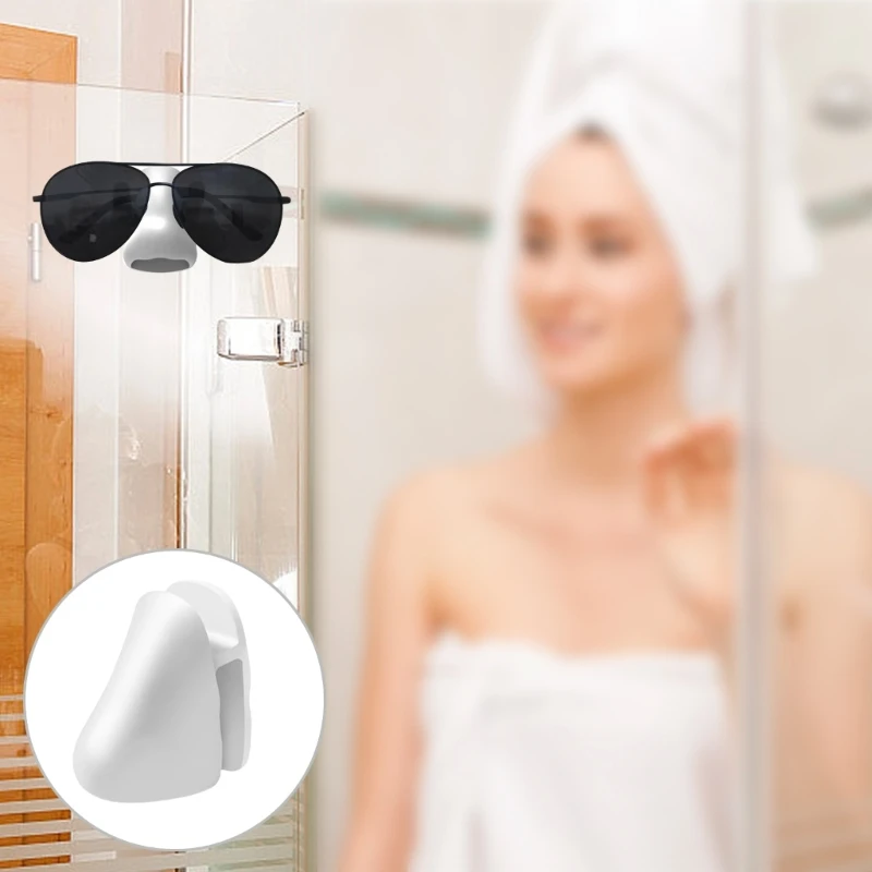8 Chiếc Tự Dính Tường Kính Mắt Có Giá Để Đồ Hình Mũi Giá Đỡ Chân Đế Kính Mát Cho Phòng Tắm Gia Đình Phòng Ngủ
