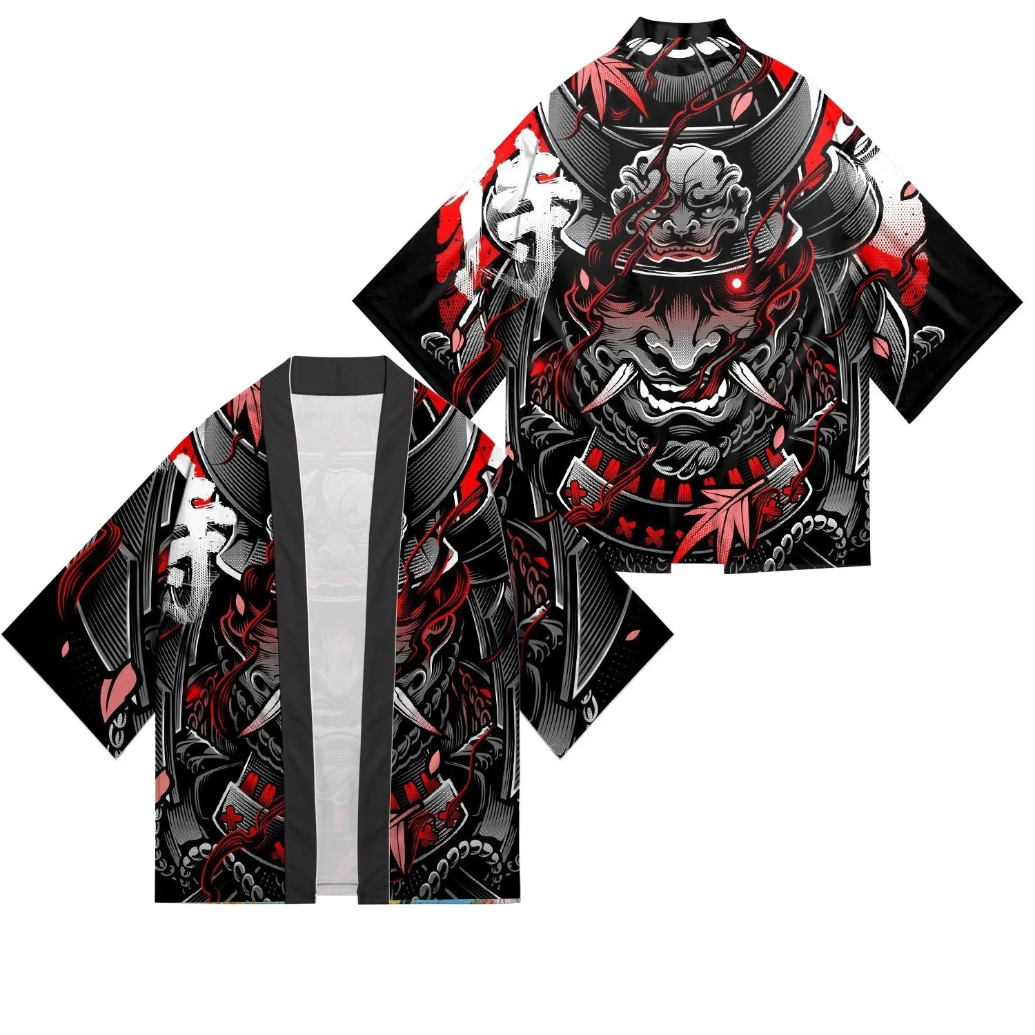 2024new StyleJapanese Kimono Cardigan Shirt Men's AndWomen 's Cosplay Kimono Jacket Traditional Trendy Japanese Clothing