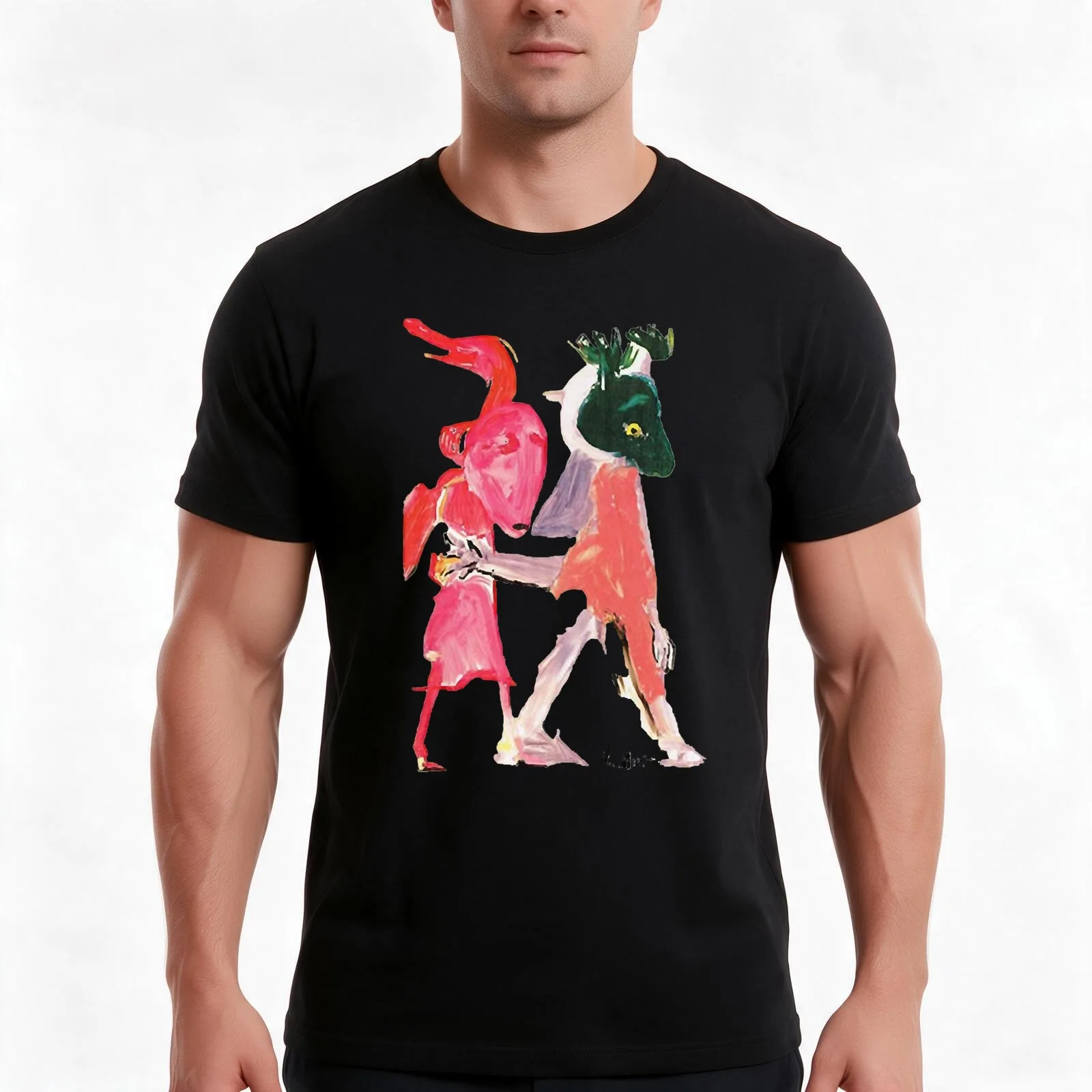 Vintage Retro Counter Culture Captain Beefheart Shiny Beast T-Shirt, Summer Casual Cotton Tee, Oversized Streetwear Tops