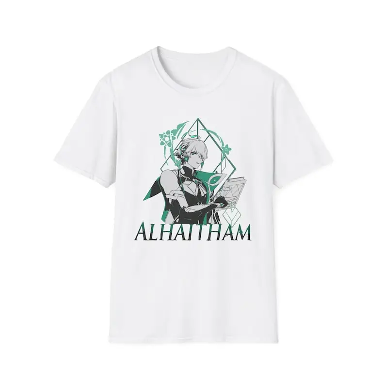 Alhaitham Aesthetic Genshin Impact Graphic Tee Shirt Aesthetic Unisex Softstyle T-Shirt