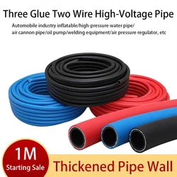 1m/Lot 6mm-25mm ID High Pressure Oxygen Tube Acetylene Pipe Industrial Super Air Hose Belt Welding Hose Gas Cutting Pipe