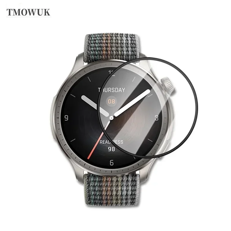 For Amazfit Balance Screen Protector Protective Film Anti-scratch HD Soft Not Glass Film Accessories Curved Screen TMOWUK