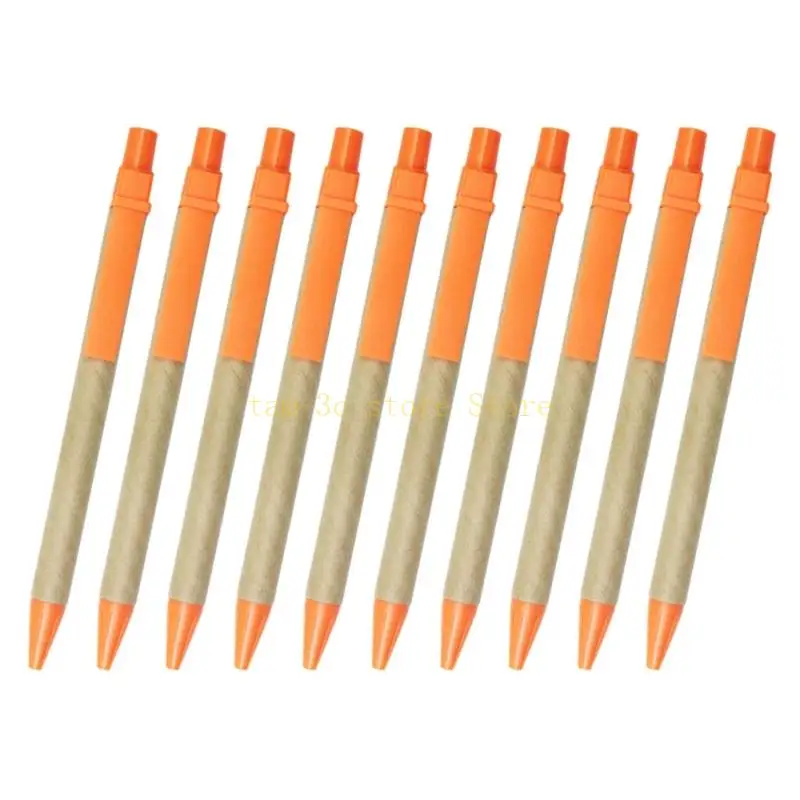 Kunststoff-Kugelschreiber, blaue Tinte, schreiben Sie reibungslos, Signaturstift für Damen D0UA