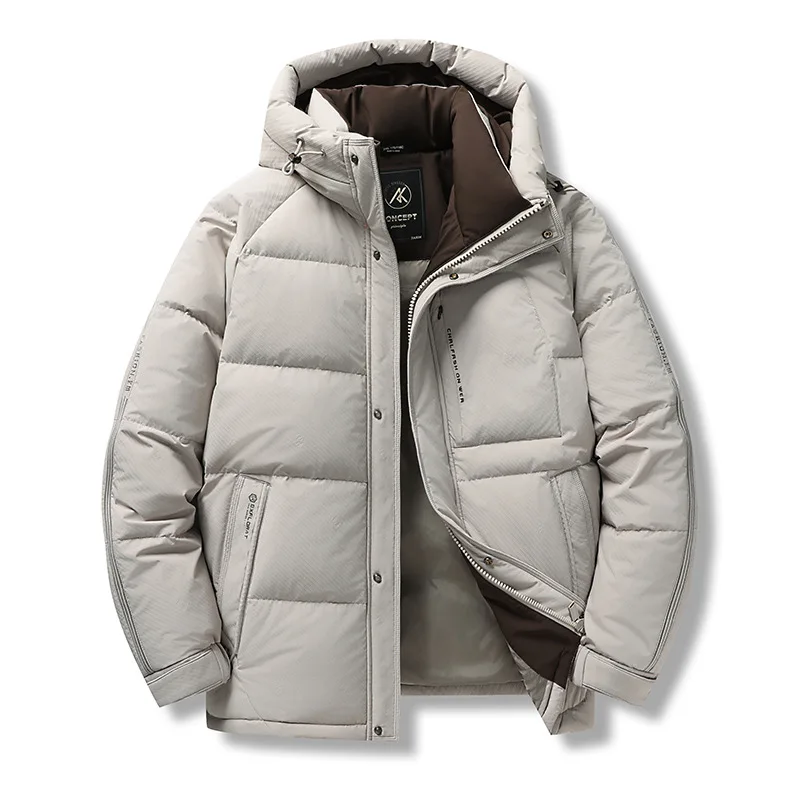 New Arrival Fahsion Suepr Large Winter Men's Hooded Thick Coat, Warm Down Jacket Plus Size 3XL 4XL 5XL 6XL 7XL 8XL 9XL