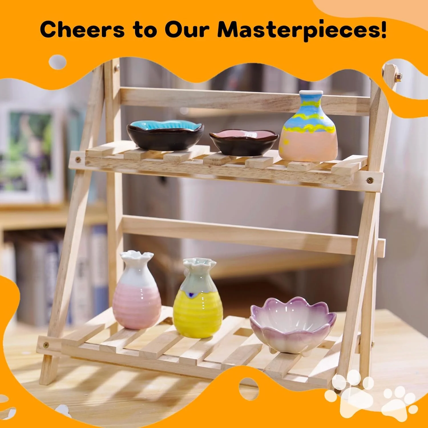 Kids Pottery Wheel Craft Kit 5