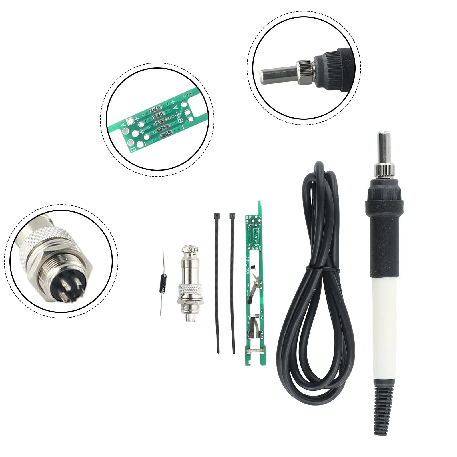 

Solder Handle Kit Handle LED Digital Manufacturing Metal Processing V2.1S O 907 Turn T12 Easy To Install