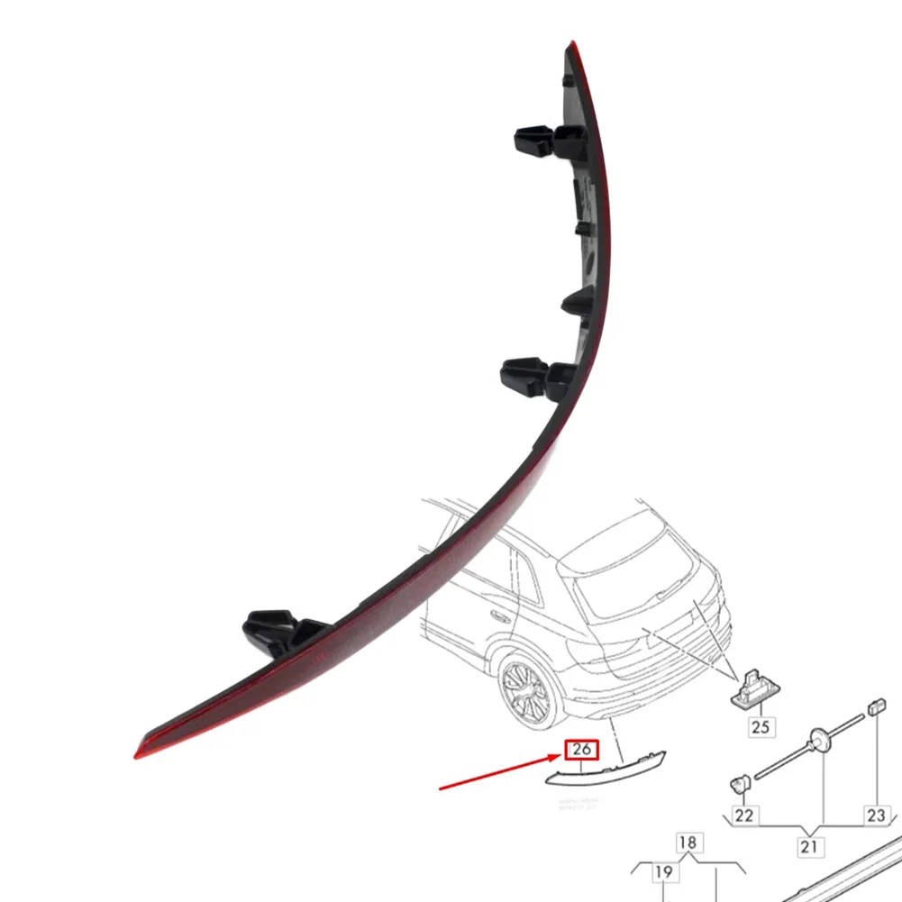

OEM-Spec Right Rear Bumper Light Reflector For Q3 F3 Sportback 2019 RS For Q3 F3 Sportback 2020 83A945106A