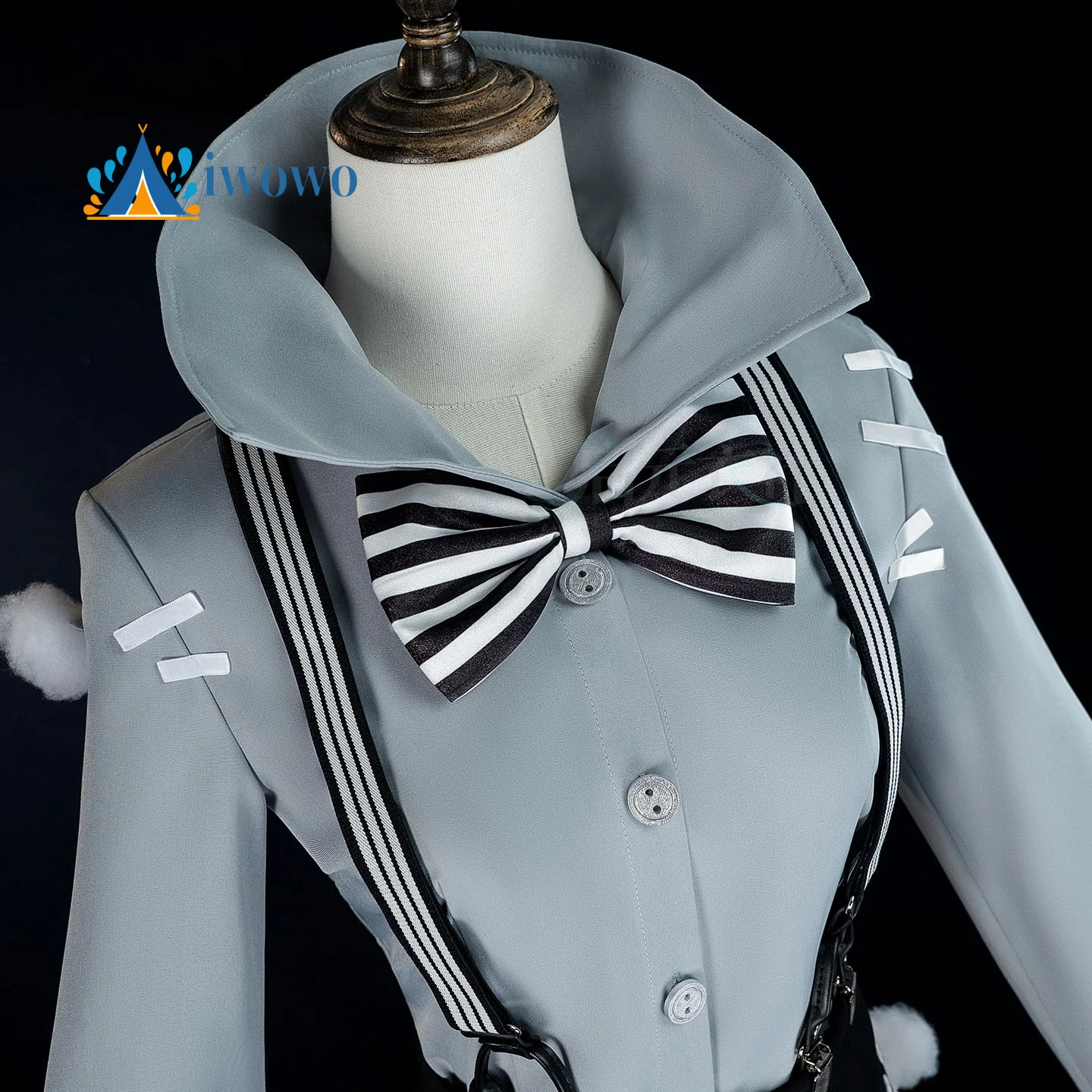 Mime Artist Cosplay Costume Id - Anime Cosplay For Halloween 评论和价格