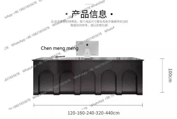 X Kledingwinkel kassa retro bartafel, verf receptie klein, bar