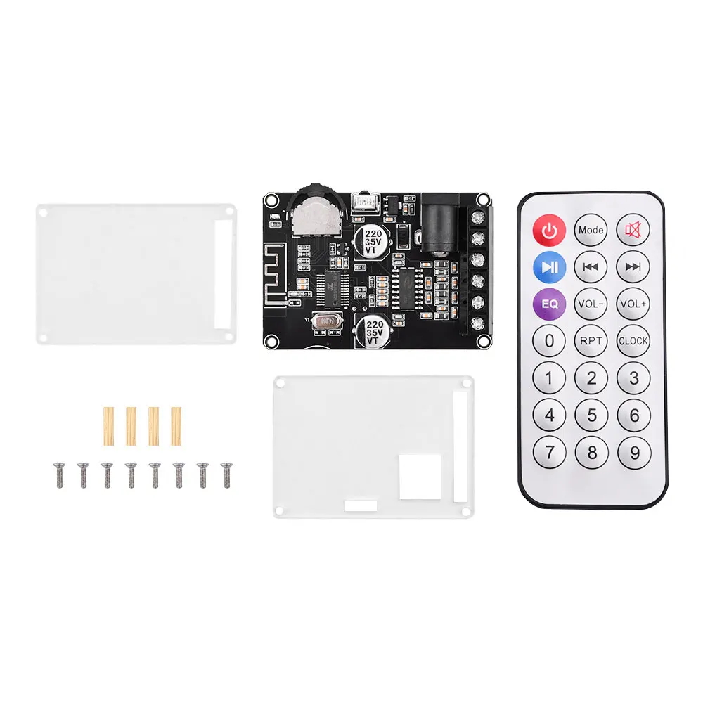 10W/15W/20W/30W/40W Stereo For Bluetooth Power Amplifier Board 12V/24V High Power Digital Amplifier Module XY-P15W XY-P40W