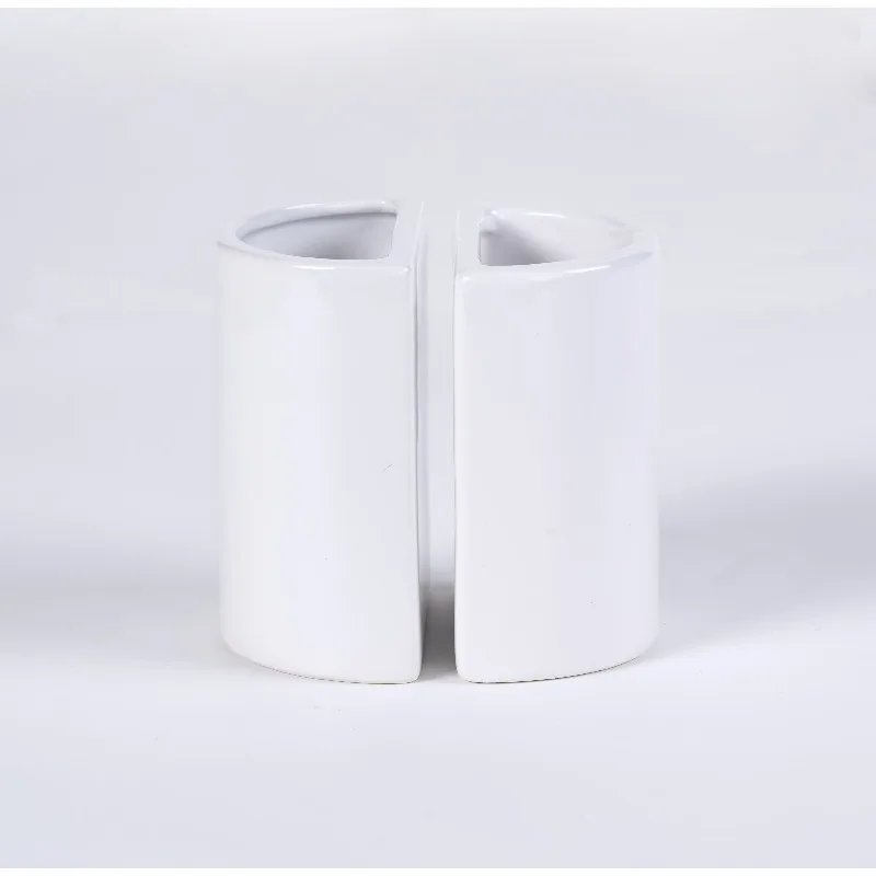 Storage Ceramic Bookends 2