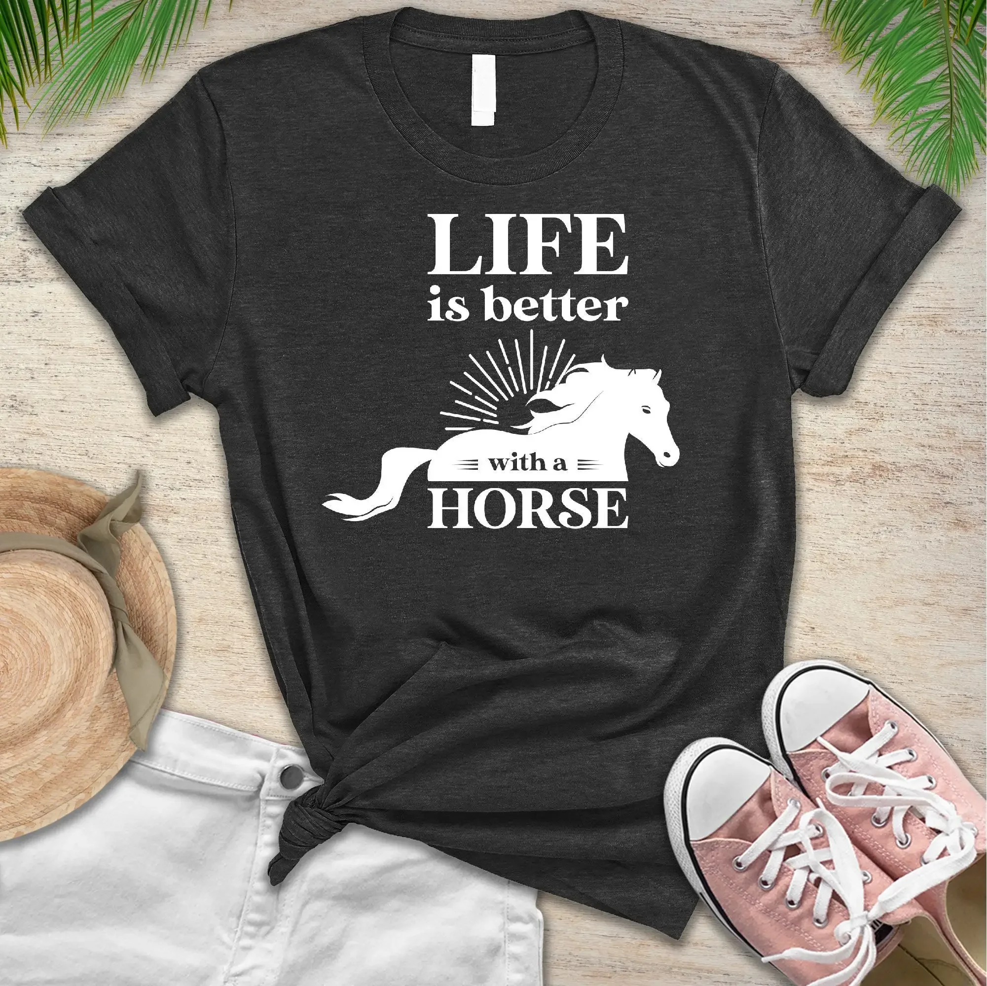 

Конная футболка для верховой езды