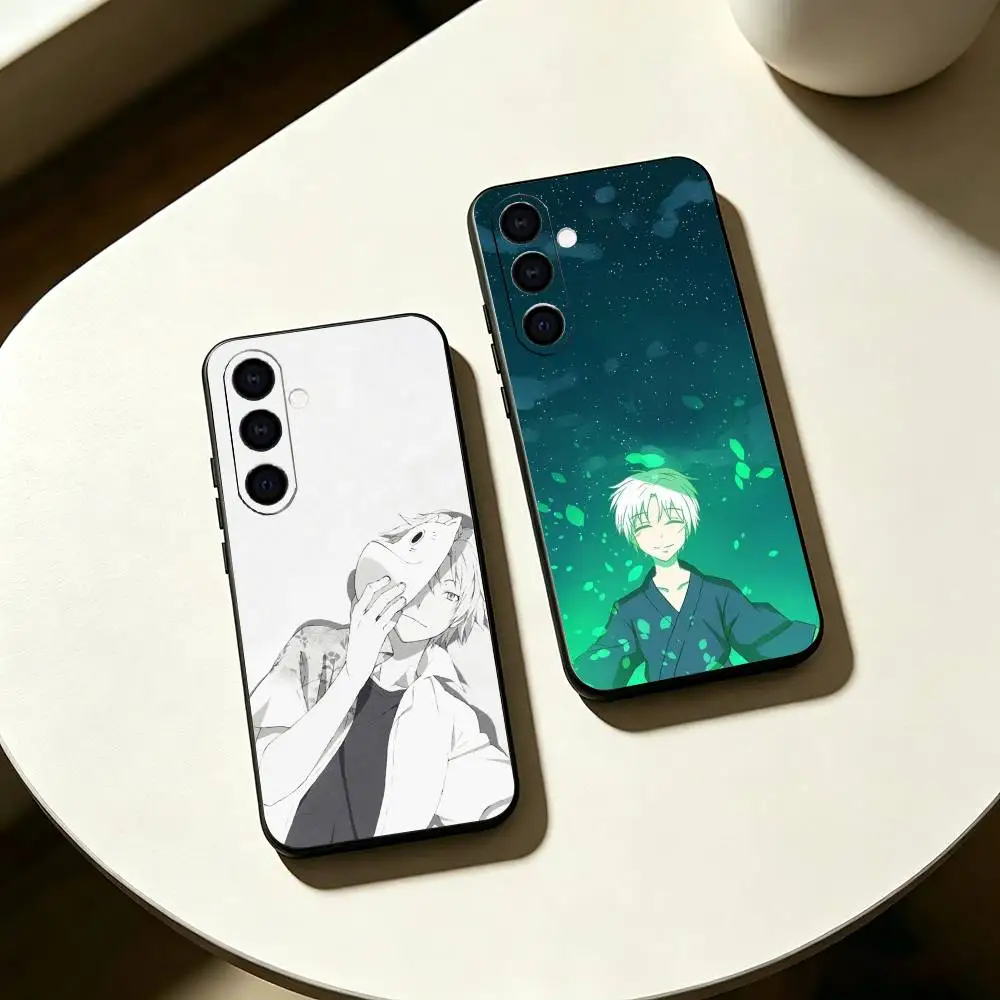 H-Hotarubi no Mori e G-Gin Phone Case For Samsung Galaxy A73,A72,A71,A70,A53,A52,A51,Soft Silicone Black Cover
