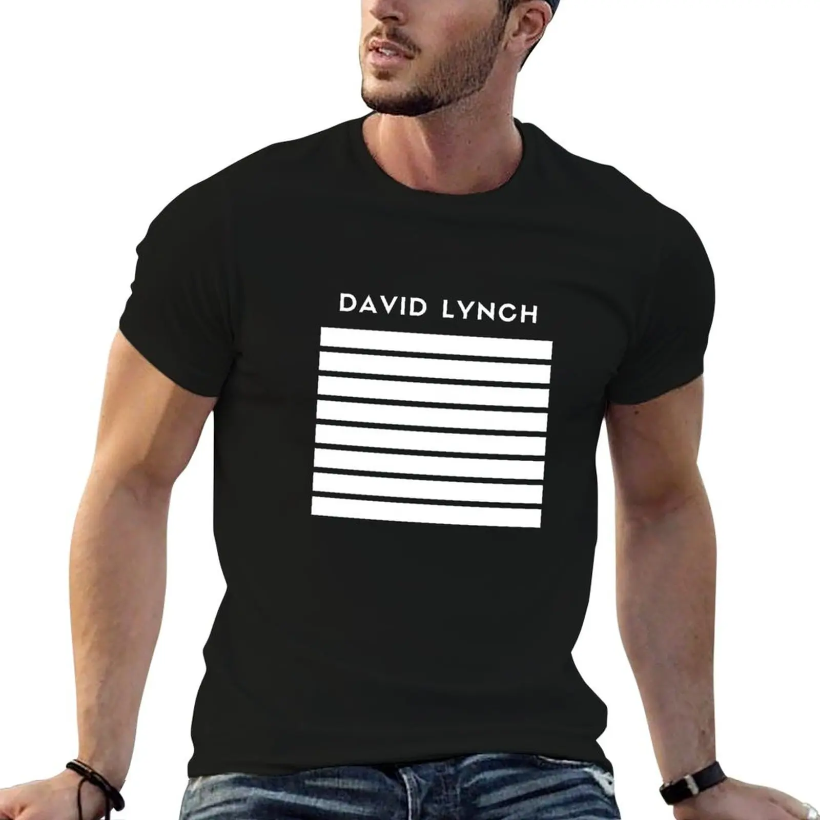 Director : David Lynch T-Shirt Basic Solid Tee for Daily Use
