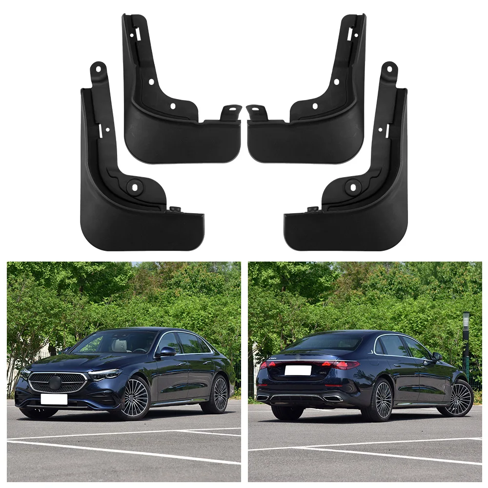 For Mercedes-Benz E-Class 2024 2025 W214 Car Accessories Mud Flaps Mudguards Fender Splash-proof Splash Guards Flap Auto Parts