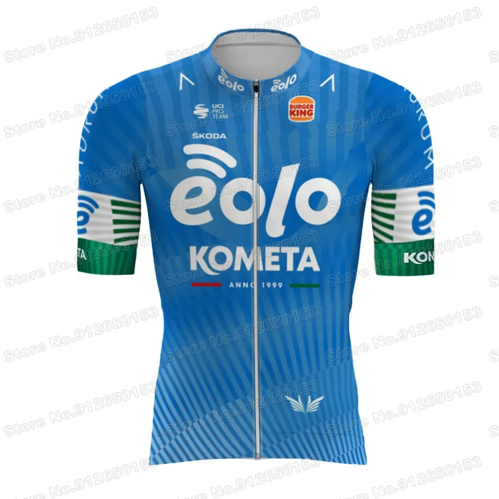 2022 Eolo Kometa Cycling Jersey Set Summer Cycling Clothing Road Bike Shirts Suit Bicycle Bib Shorts MTB Maillot Ciclismo Ropa