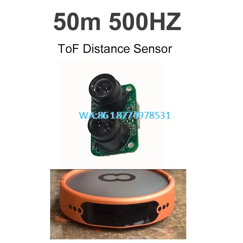 Wmwmnu for Outdoor Delivery Robot Lidar DTOF 30m Rangefinder Module 200hz Iot Distance Sensor