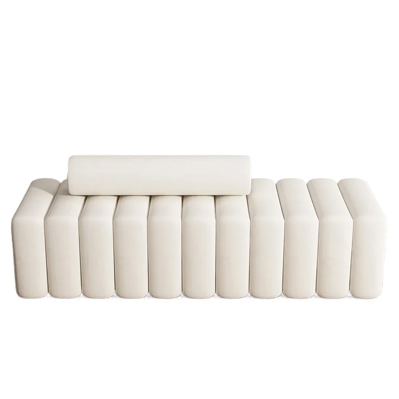 

Lightweight Deluxe Double Lounge Multifunctional Dual-Use Bedroom Bed Stool/Bench Sofa Suitable for Small Family Living Room