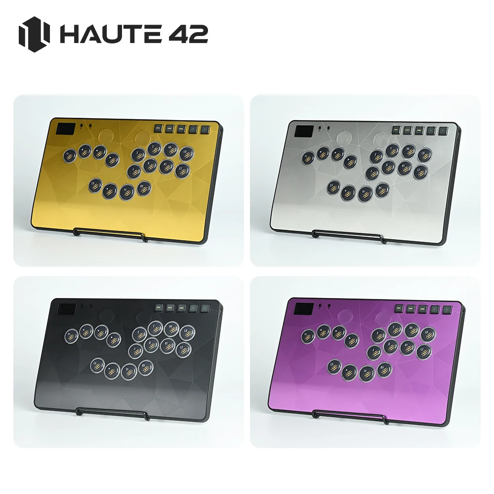 Haute42 C-AT Magnetic Aluminum Alloy Panel With Laser-Etched Diamond Pattern For Hauyepad C-AT Controller Replaceable Panel