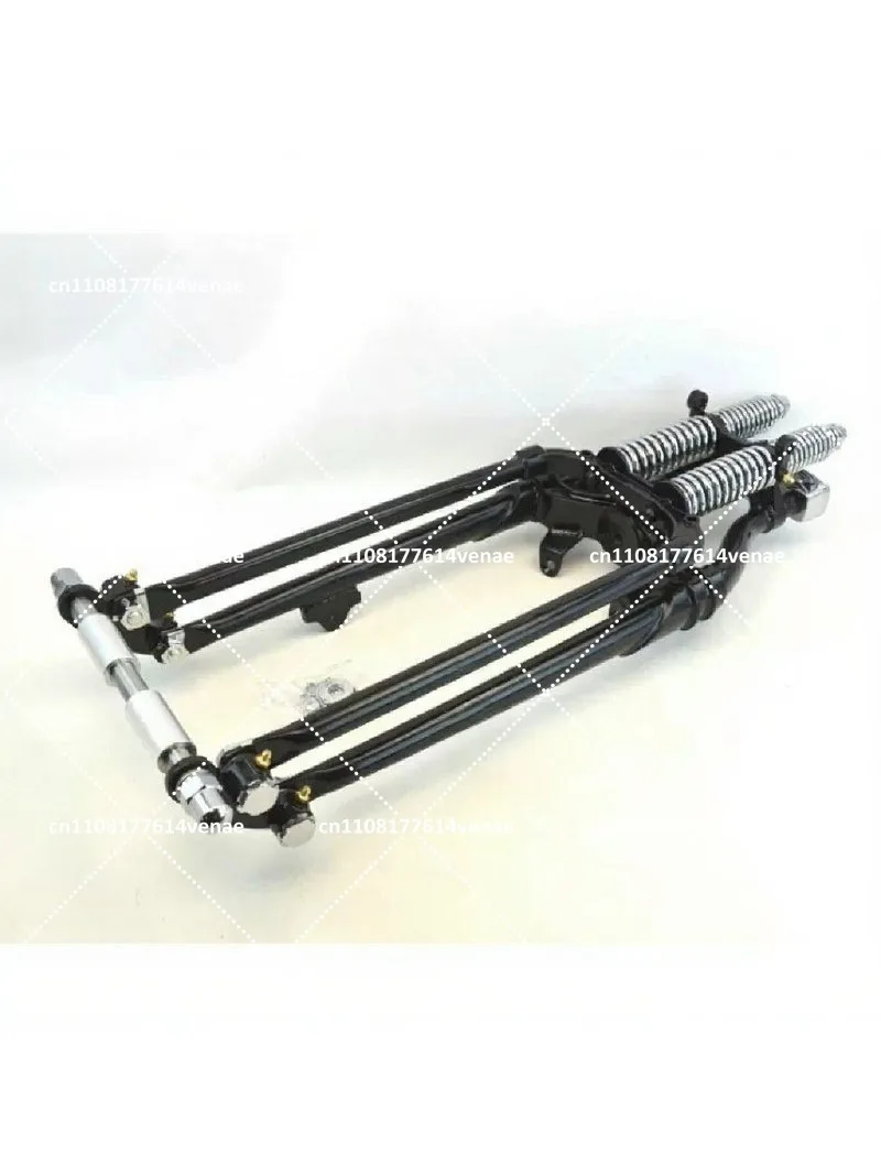 Classic Vintage Motorcycle Springer Front Forks & Chrome Accessories for Chopper Models
