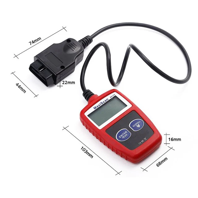 

Auto Fault Code Reader MS309 Automotive Code Reader OBD2 Scanner Car Check Engine Fault View Freeze Data CAN Diagnostic Tool