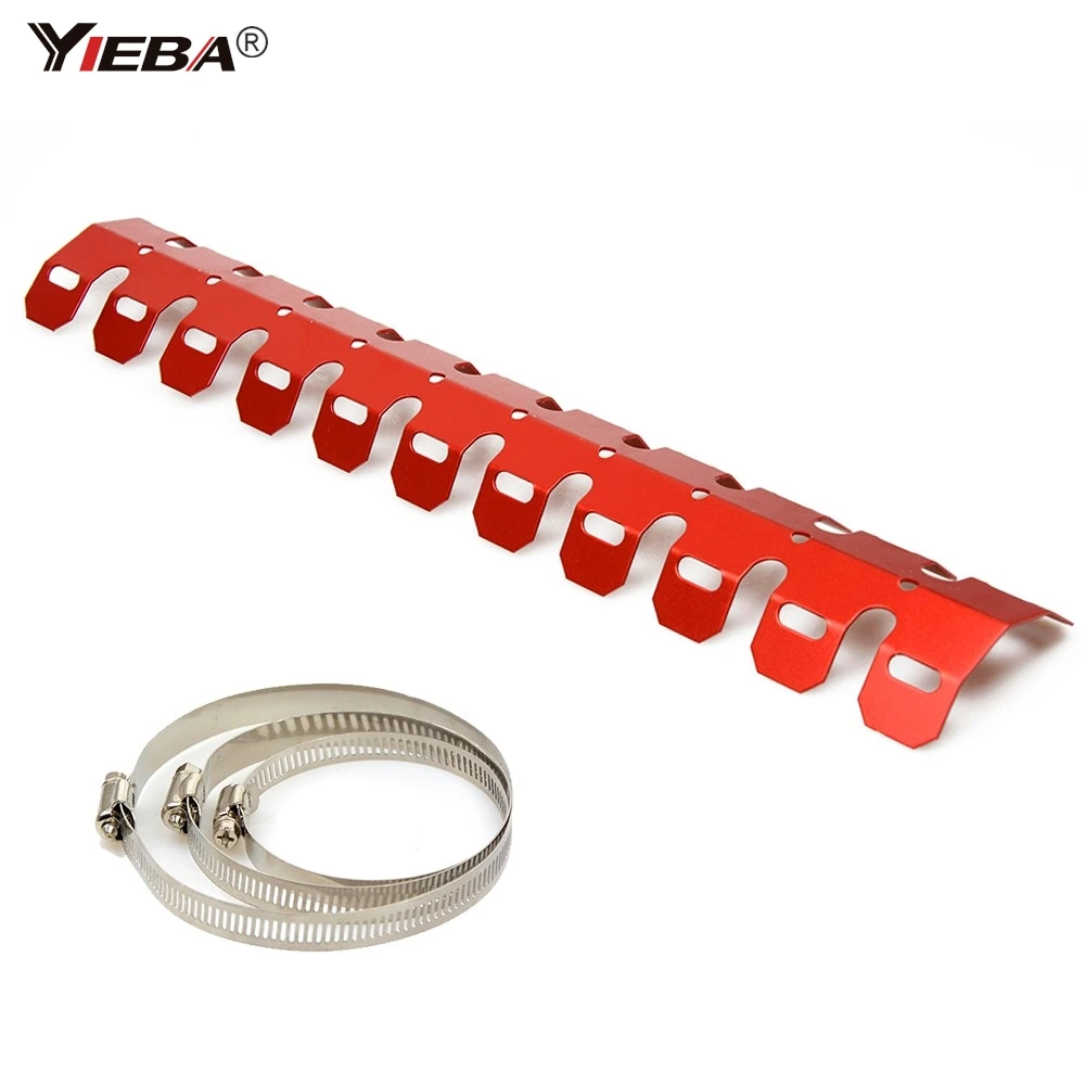 CR 80 85 250 CR125 CR250 Exhaust Shield Muffler Pipe Protector Cover Heat Shield For HONDA CR250R CR125R CR300R CR500R CR85 4