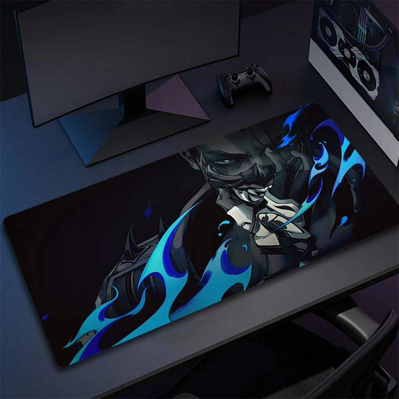 

Valorant HD Print Mousepad Non-Slip Large Gaming Mouse Pad XXL Gamer Locking Edge Computer Mouse Mat Anime Rubber Keyboard Mat