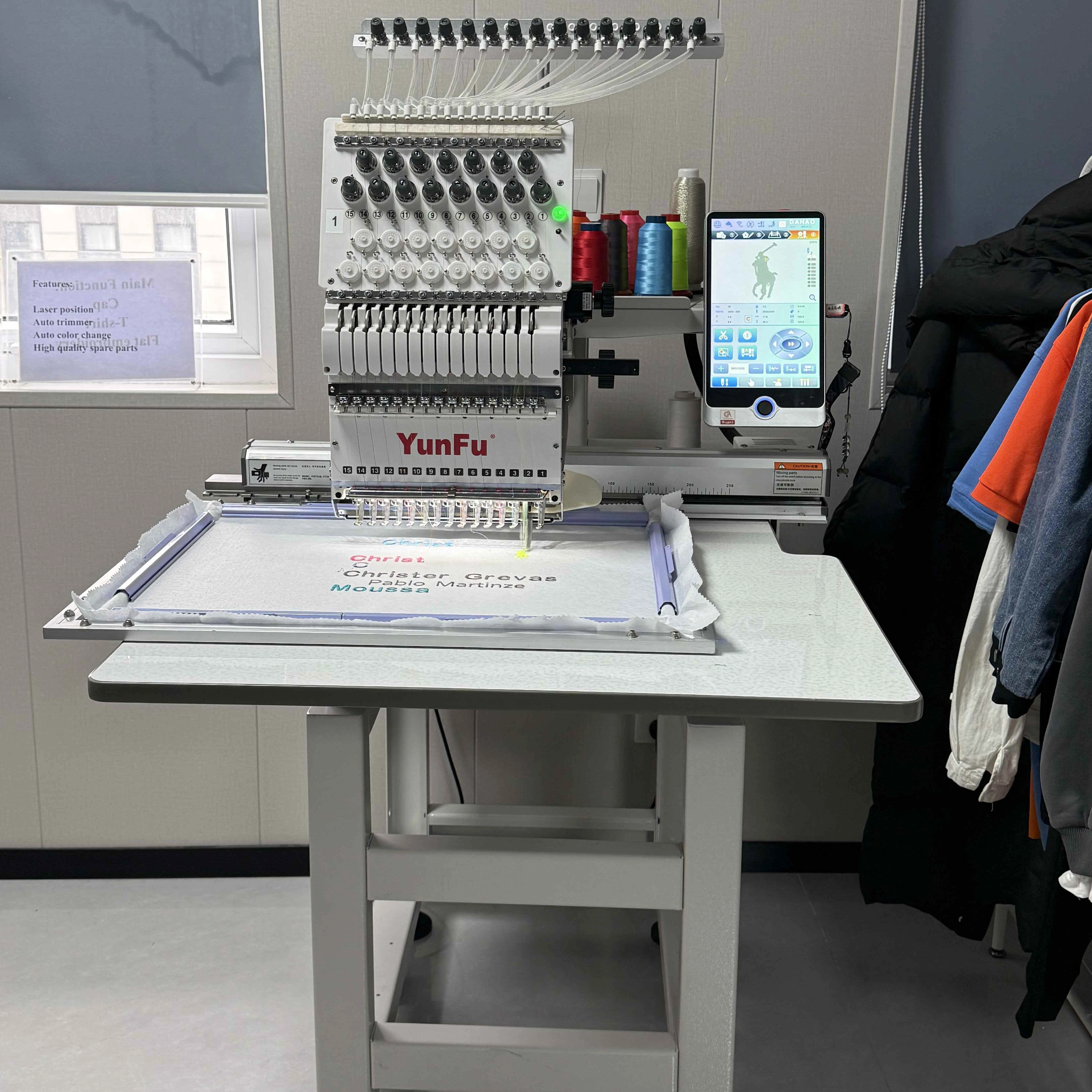 Professional Embroidery Machine Computer Embroidery Machine Embroidery Making Machine