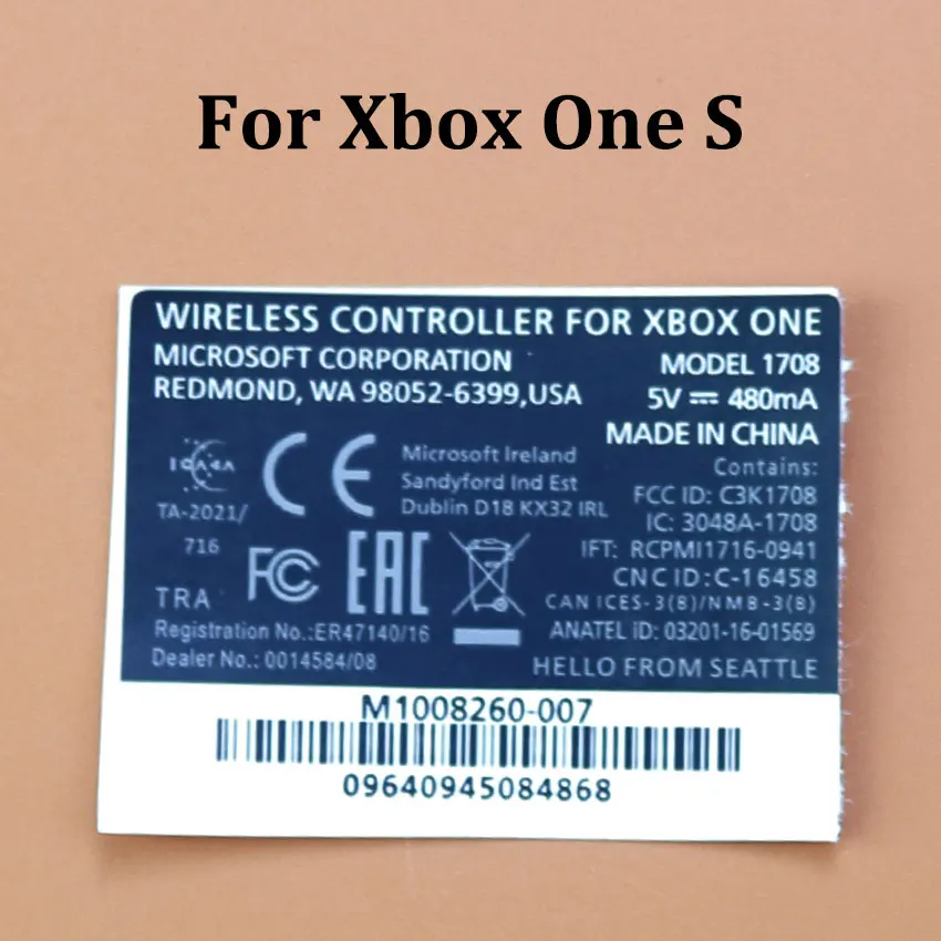 ChengHaoRan Para XBOX Série S/X Pele Adesivo Pele Para XBOX360 XBOX ONE Slim S Elite Alça Etiqueta Voltar Adesivo Controlador