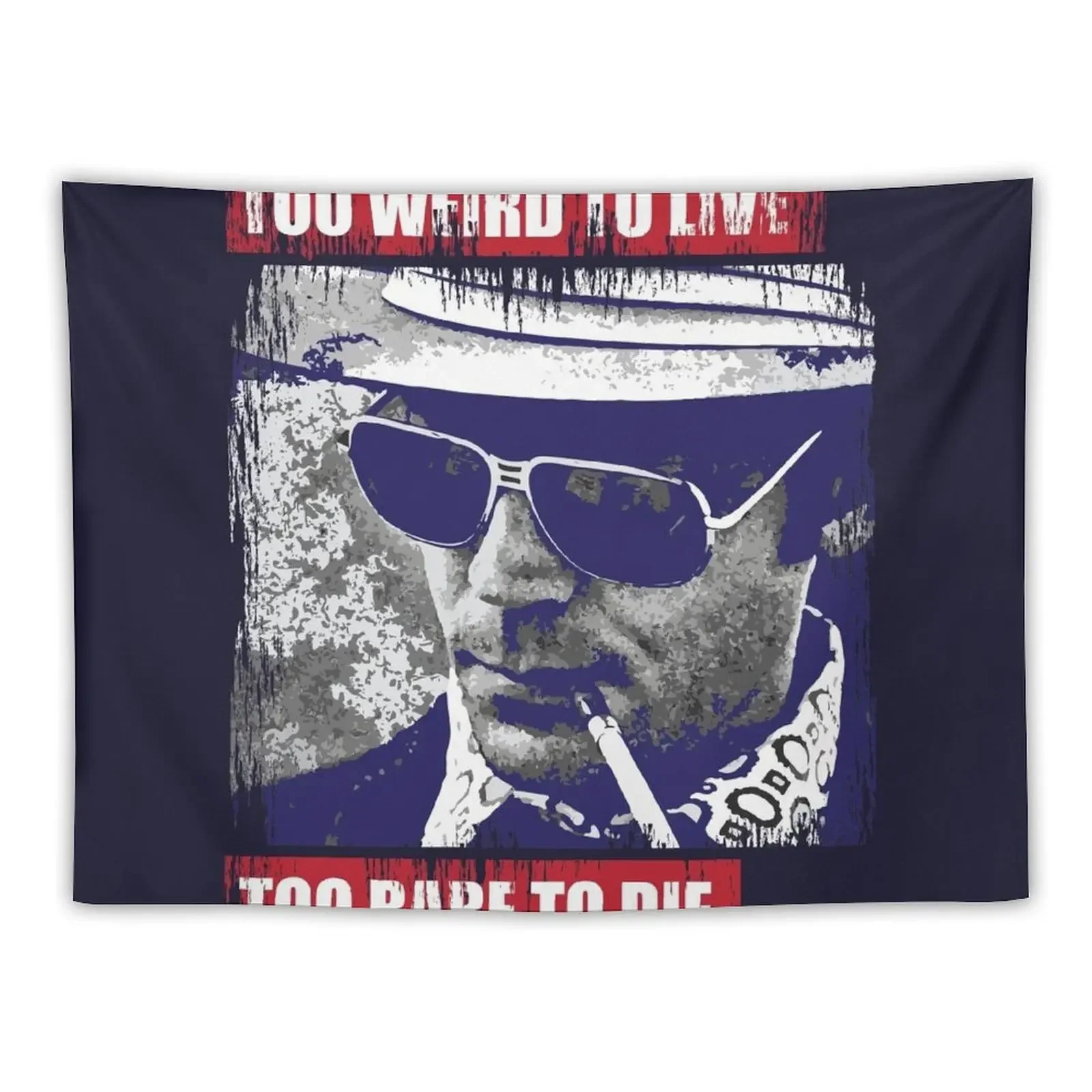 Gonzo Hunter S Thompson Tapestry Aesthetics For Room Decorative Wall Room Decor Decorative Paintings Tapestry