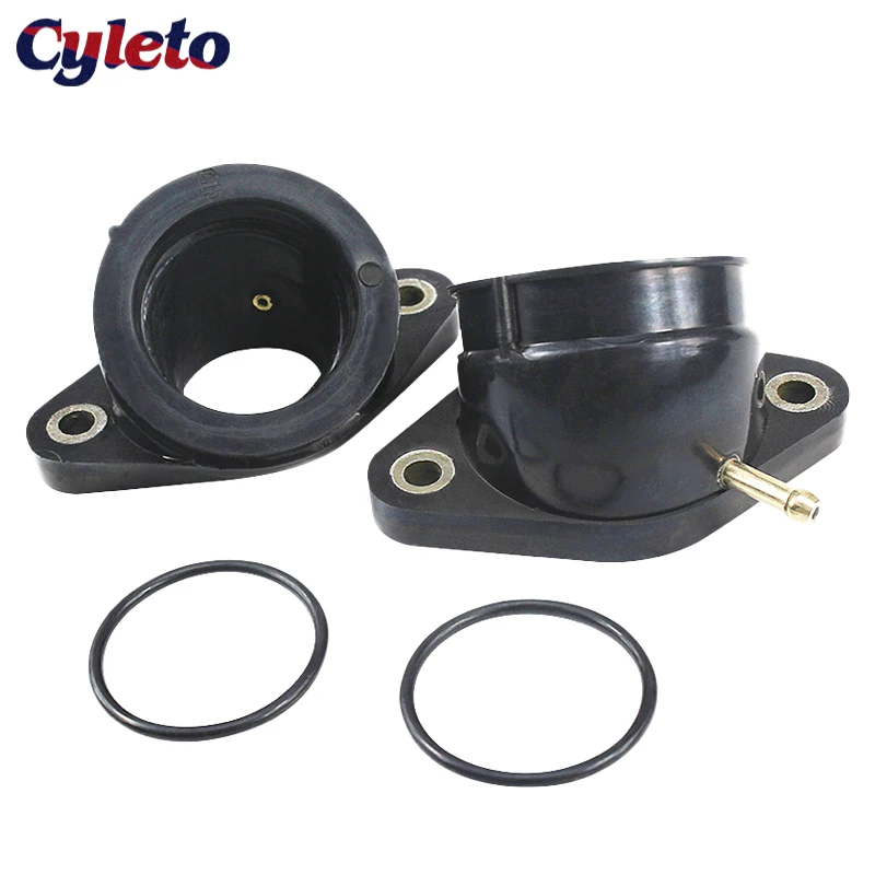 Adaptador de Interface do Coletor de Admissão do Carburador para Motocicletas Yamaha XV400 XV 400 Virago 91-94 XV535 XV 535 88-01 XV500 92-98