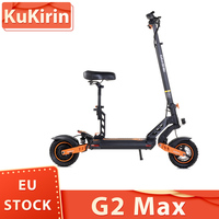 KuKirin G2 Max Electric Scooter 10 Inch Off-road Tires 1000W Motor 55Km/h Max Speed 48V 20Ah Battery 80km Range 120KG Max Load