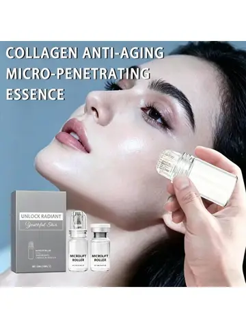 Micro Infusion Serum Kit 0.25mm Needle At Home Facial Beauty Tool Radiant Smooth Revitalizing Skin Care